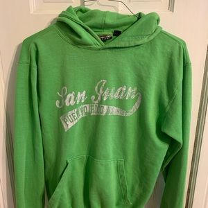 Coconut Creek green boys hoodie